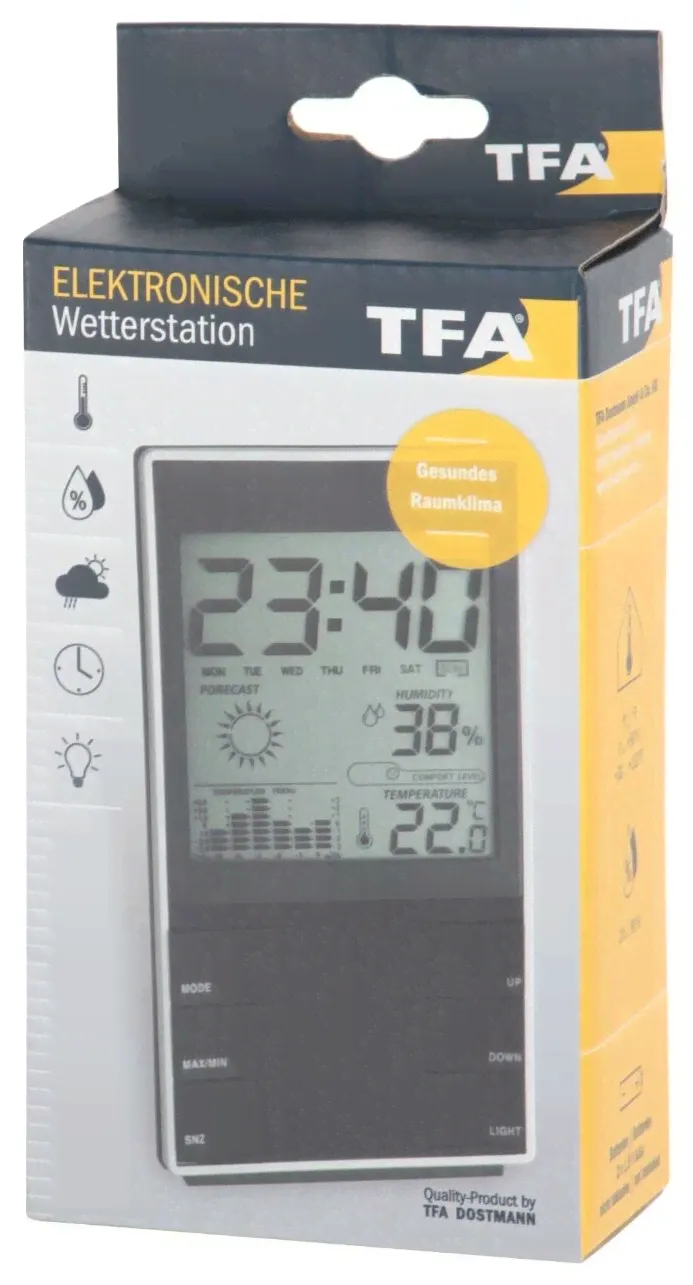 TFA Метеостанция TFA 35110201, черный метеостанции-2